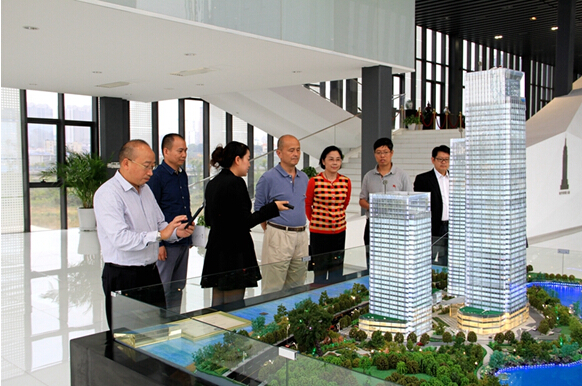 湖南省證監局局長熊國森一行蒞臨楷林國際參觀考察