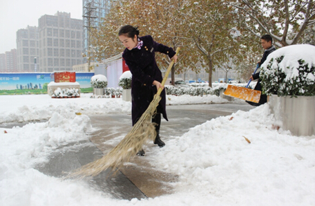 看楷林打響與冬天第一場雪的保衛戰