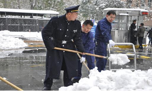 看楷林打響與冬天第一場雪的保衛戰